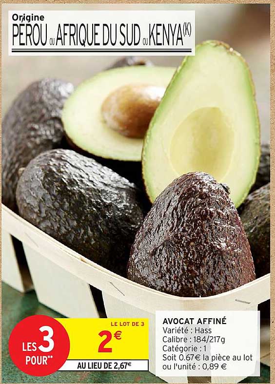 AVOCAT AFFINÉ