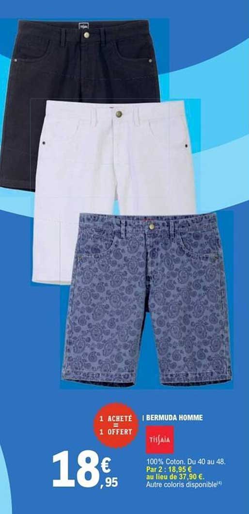 BERMUDA HOMME