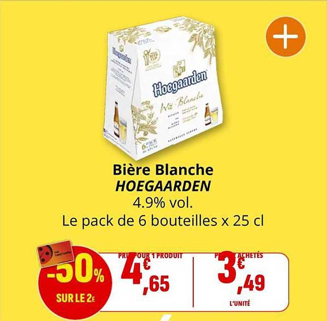 Bièra Blanche HOEGAARDEN