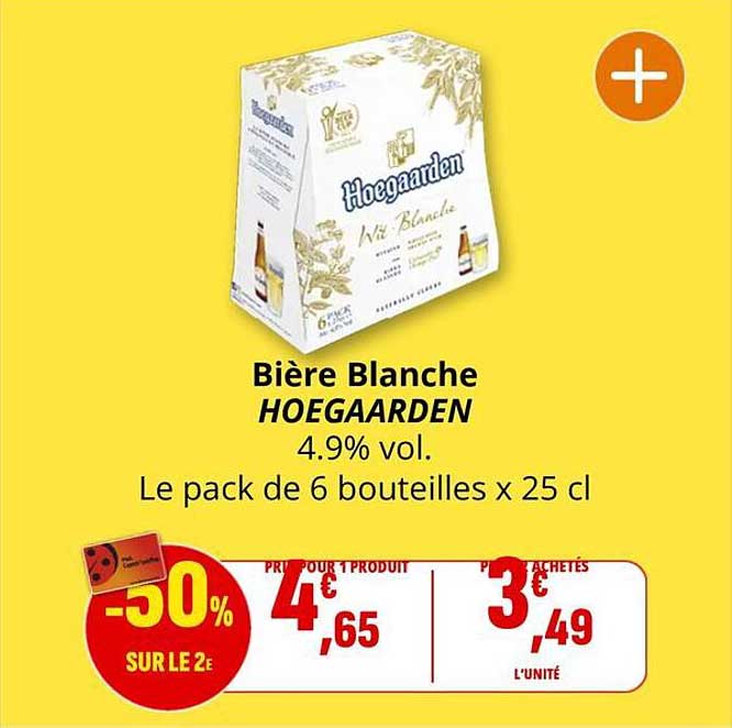 Bière Blanche HOEGAARDEN