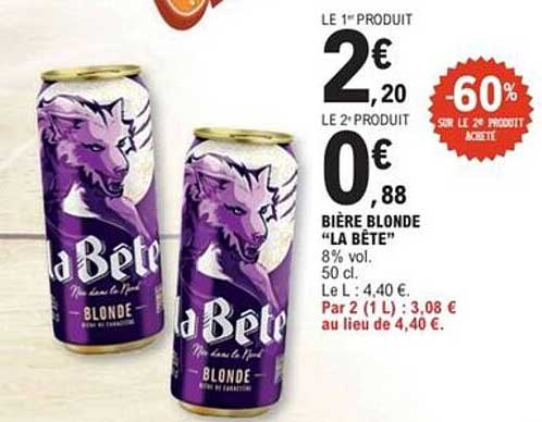 BIERRE BLONDE “LA BÊTE”