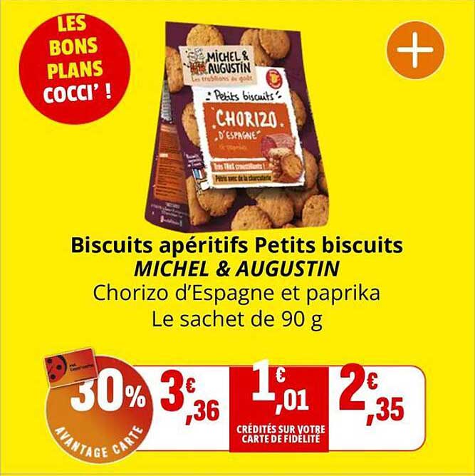 Biscuits apéritifs Petits biscuits MICHEL & AUGUSTIN