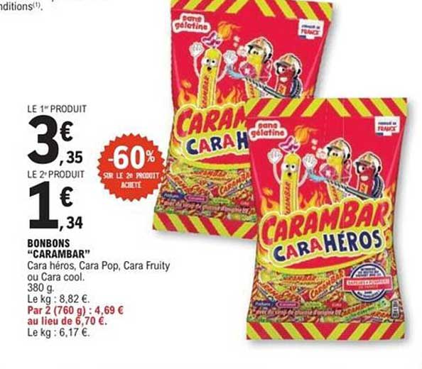 BONBONS “CARAMBAR”