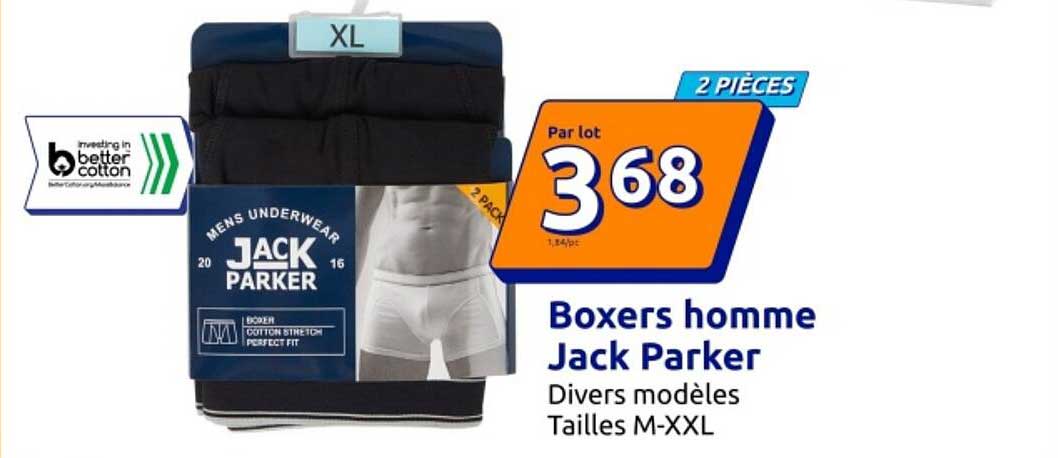 Boxers homme Jack Parker
