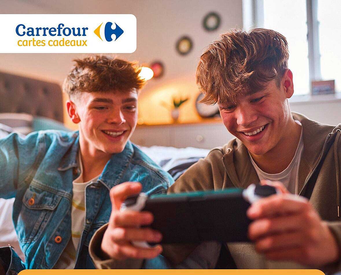 Cartes cadeaux Carrefour