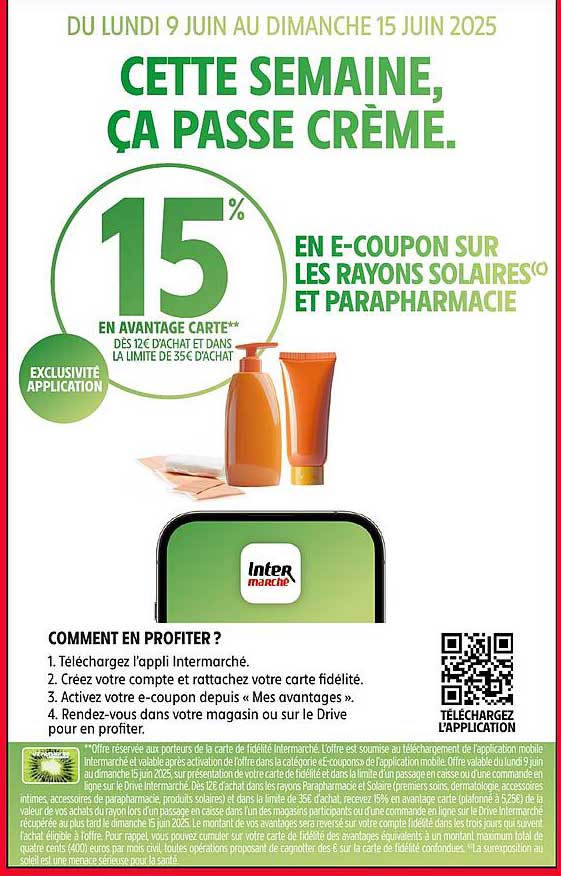 Cette semaine, ça passe crème.
