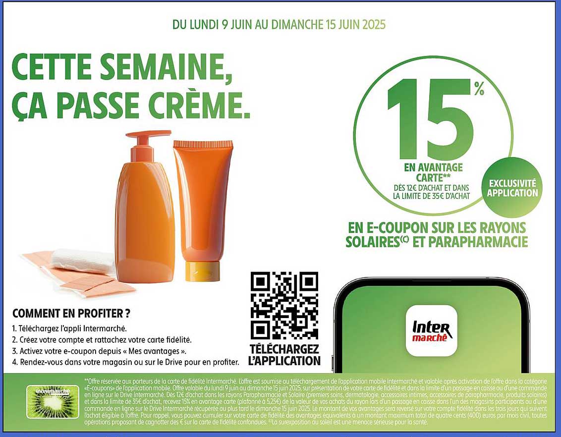 Cette semaine, ça passe crème.