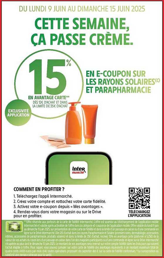 Cette semaine, ça passe crème.