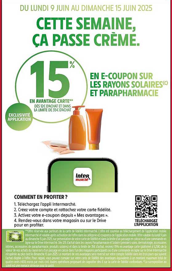 Cette semaine, ça passe crème.
