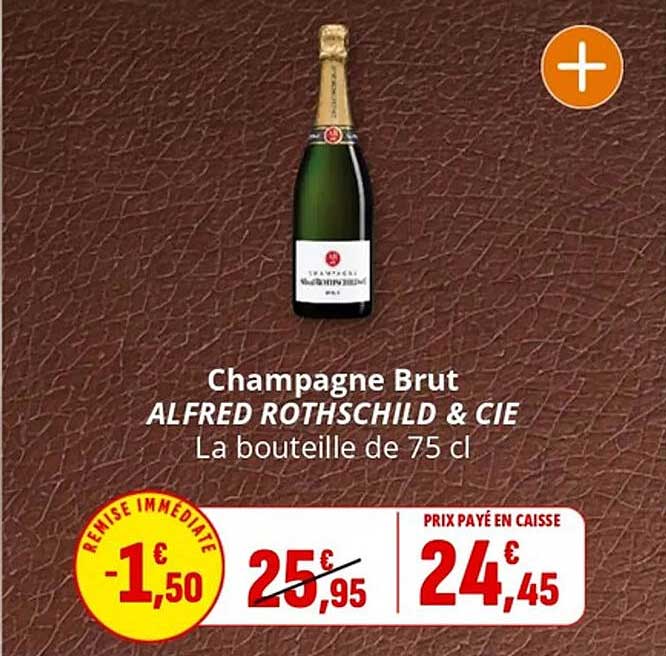 Champagne Brut ALFRED ROTHSCHILD & CIE