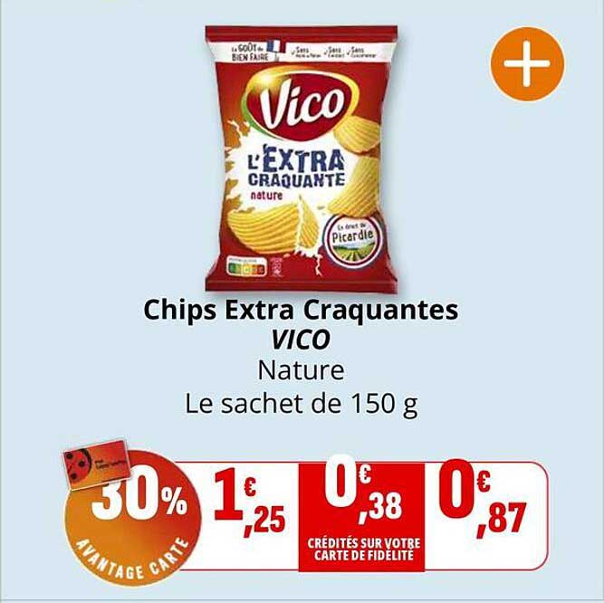 Chips Extra Craquantes VICO