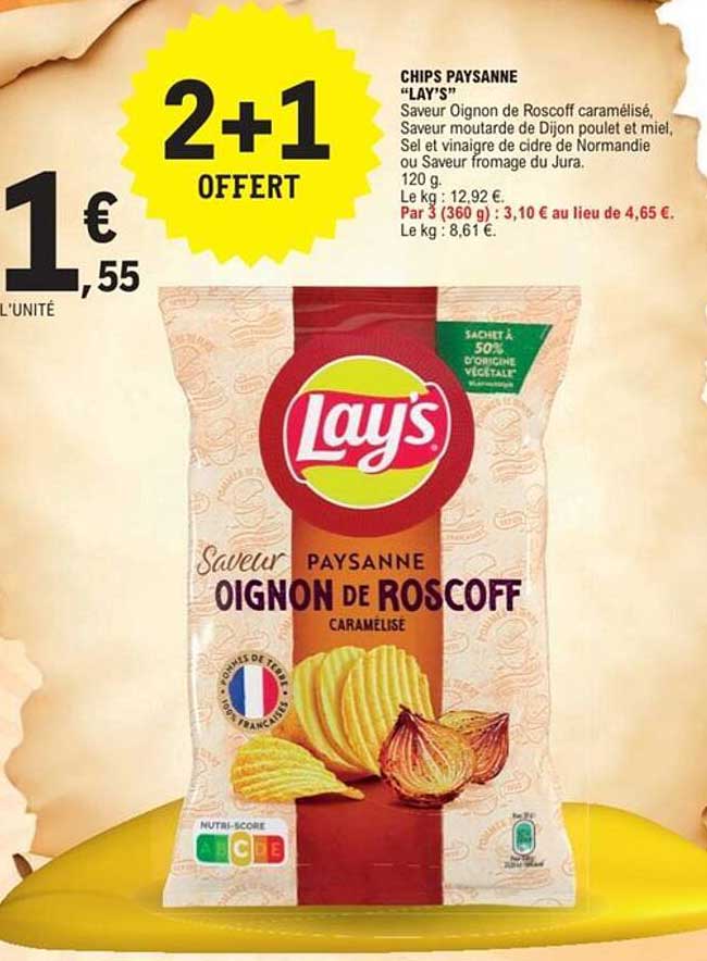CHIPS PAYSANNE "LAY'S"