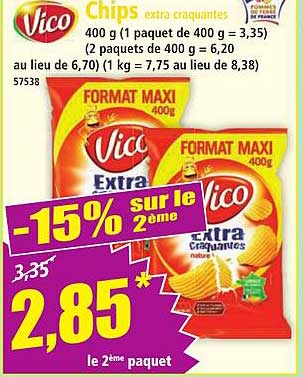 Chips Vico extra croustillantes