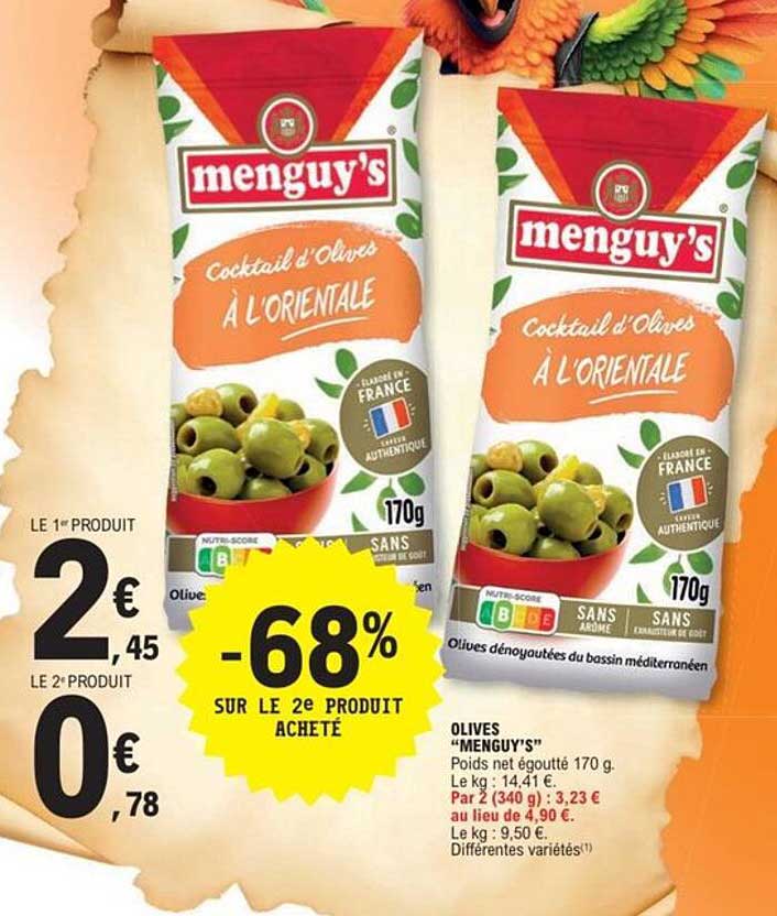 Cocktail d'Olives à l'Orientale