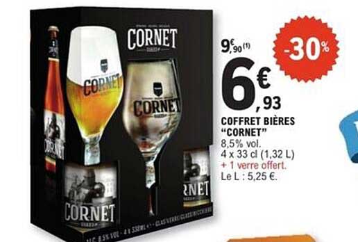 COFFRET BIÈRES "CORNET"