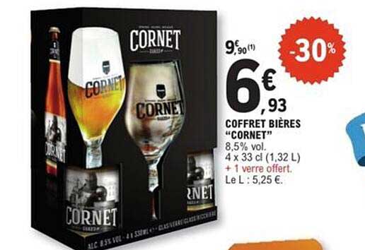 COFFRET BIÈRES "CORNET"