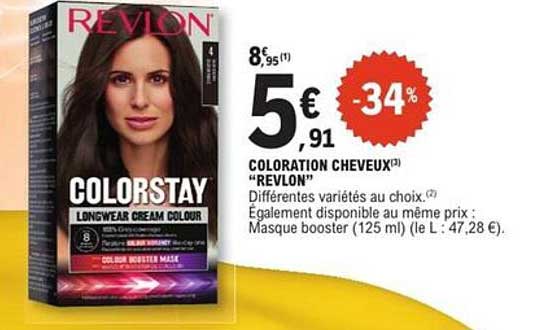 COLORATION CHEVEUX "REVLON"