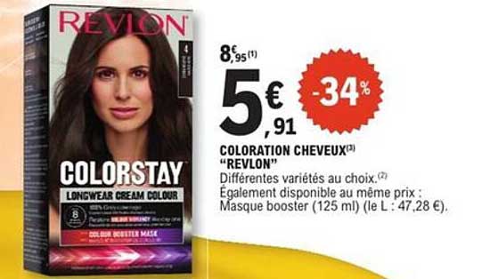 COLORATION CHEVEUX "REVLON"