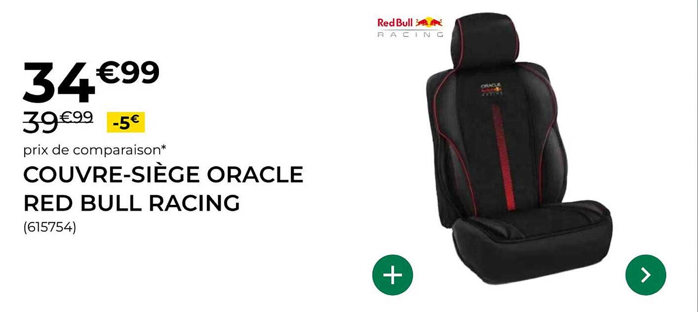 COUVRE-SIÈGE ORACLE RED BULL RACING