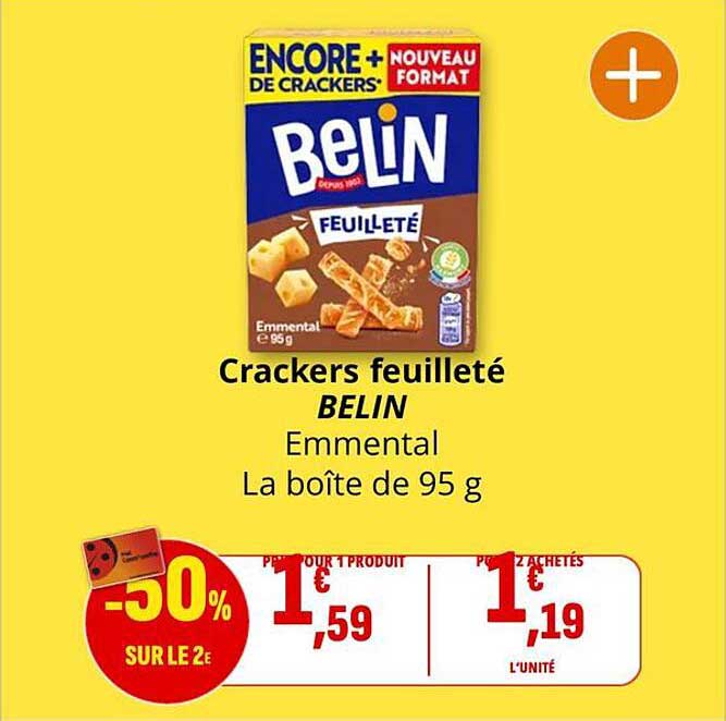 Crackers feuilleté BELIN