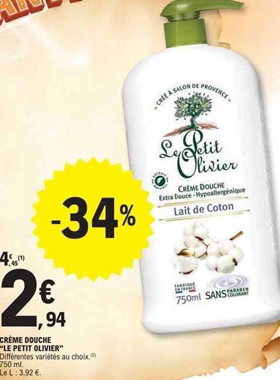 CRÈME DOUCHE "LE PETIT OLIVIER"