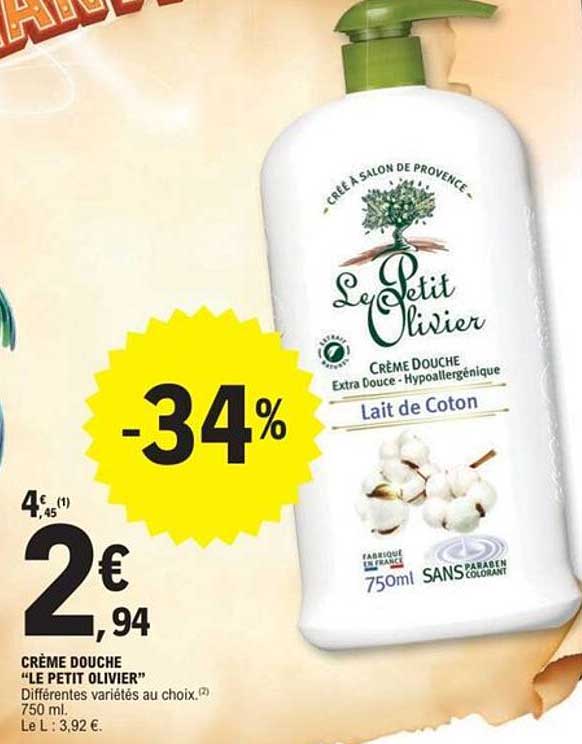 CRÈME DOUCHE "LE PETIT OLIVIER"