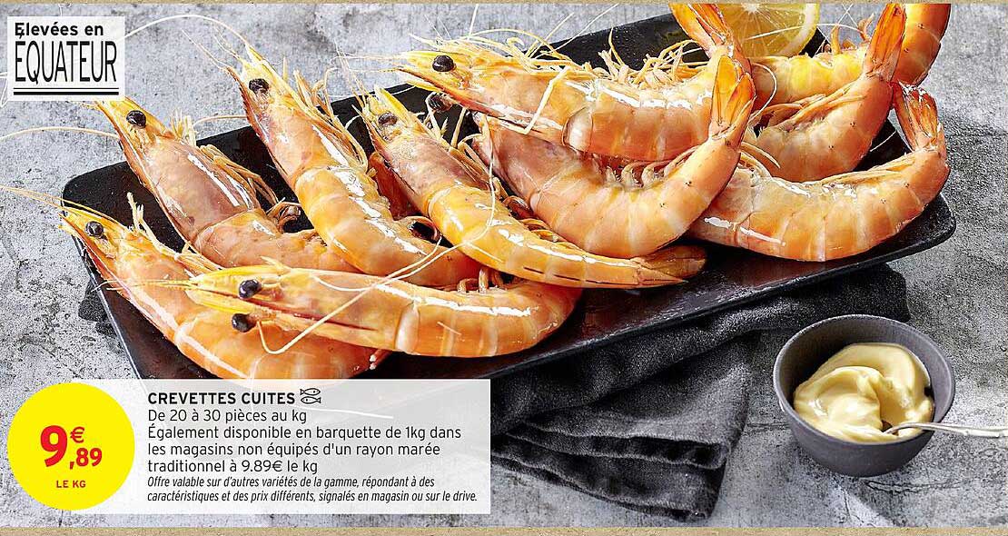 CREVETTES CUITES