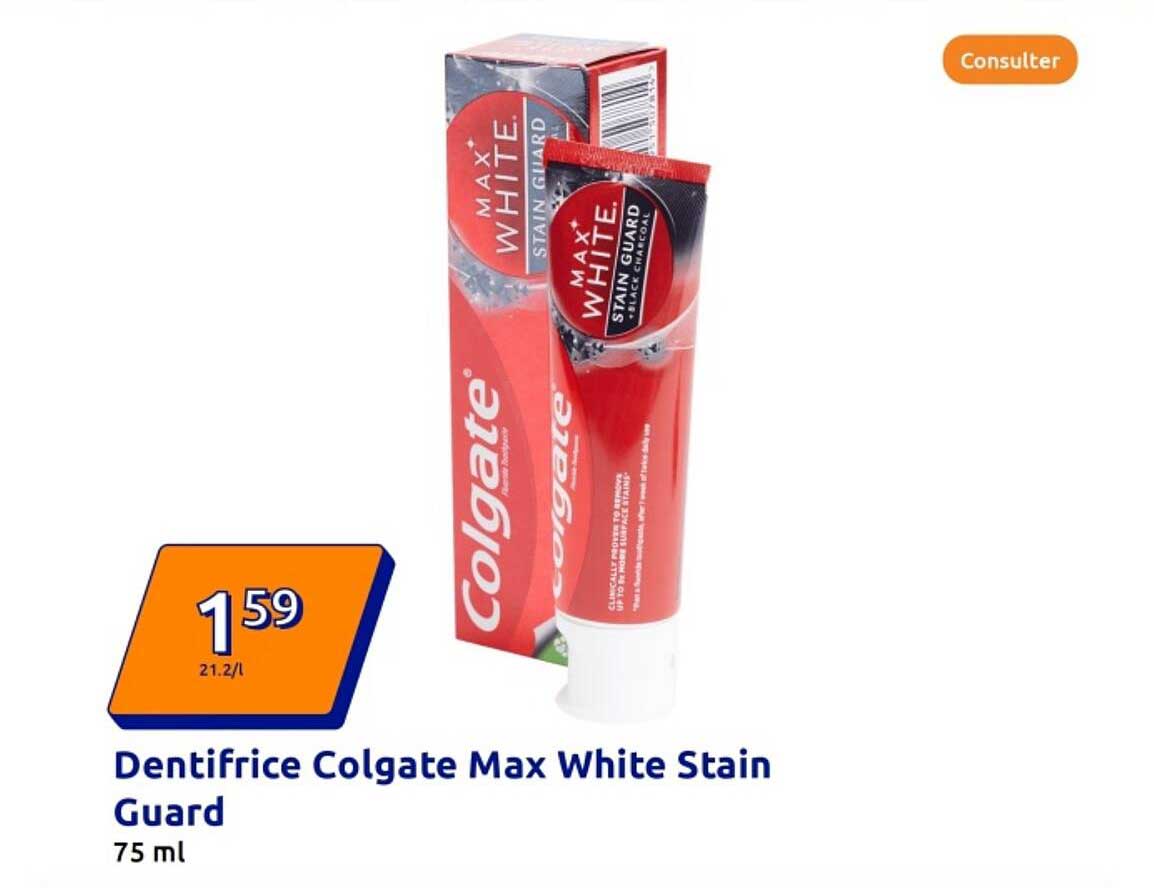 Dentifrice Colgate Max White Stain Guard