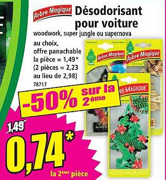 Désodorisant pour voiture