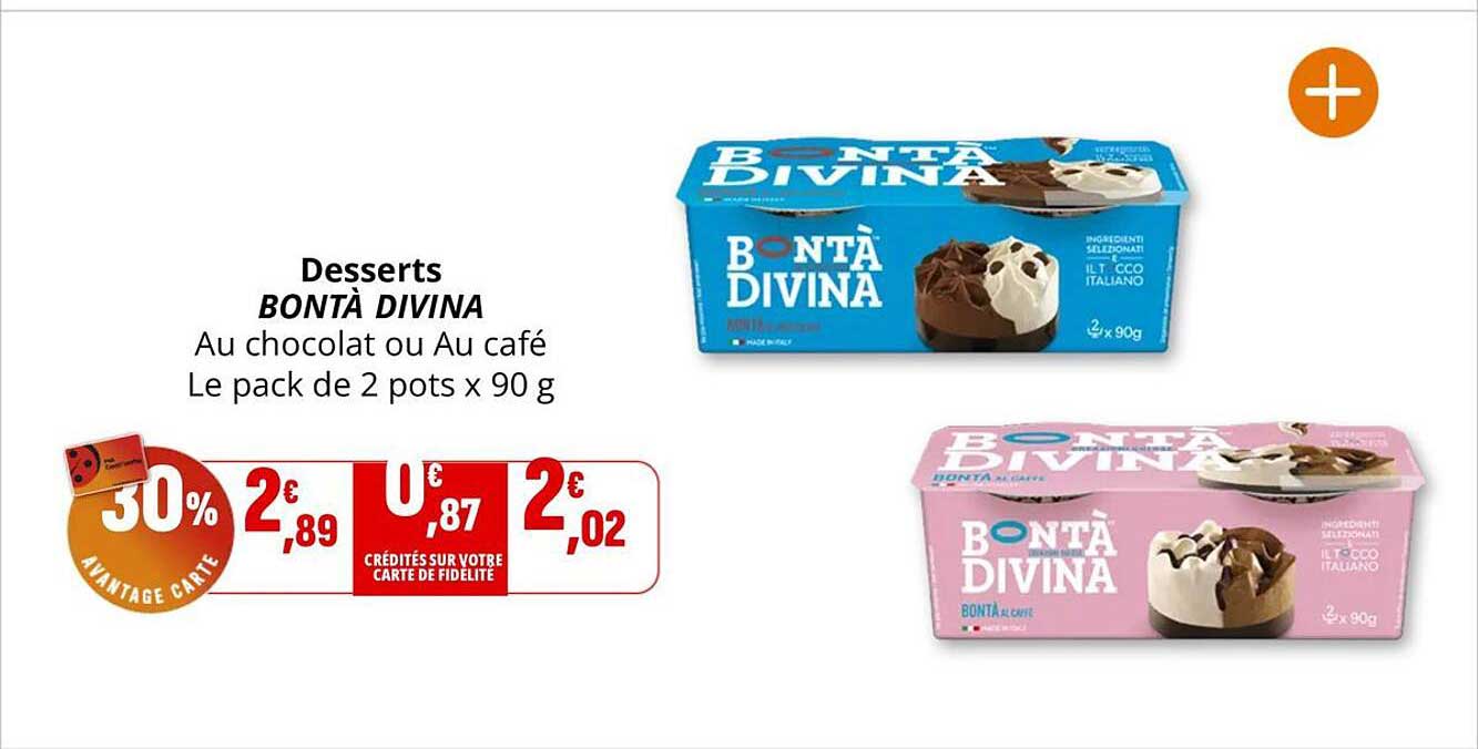 Desserts BONTÀ DIVINA