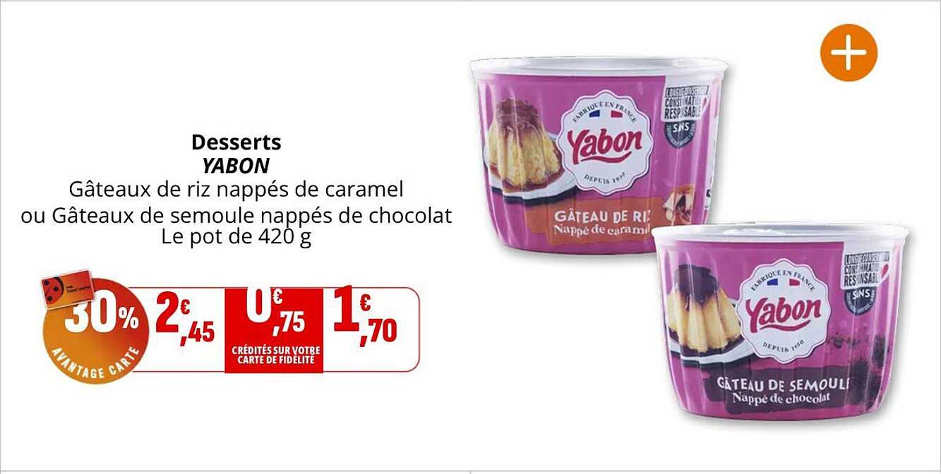 Desserts YABON