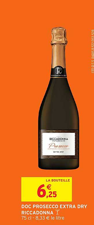 DOC PROSECCO EXTRA DRY RICCARDONNA