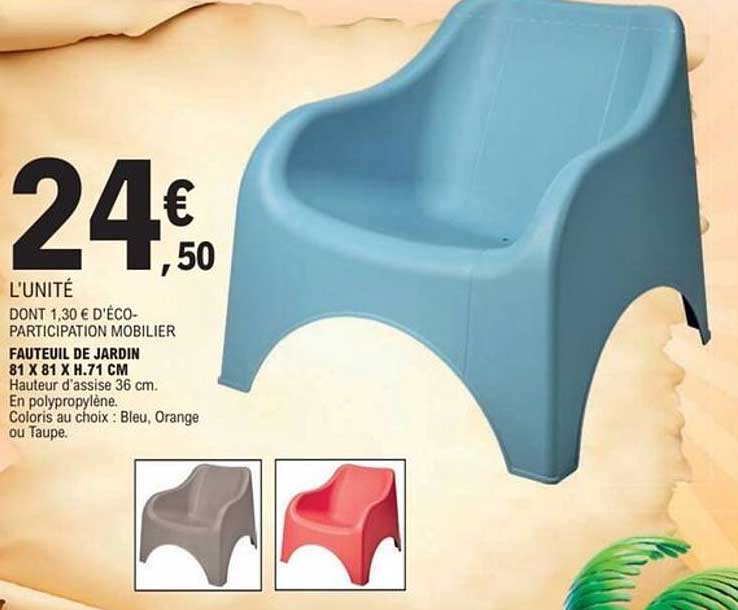 Fauteuil de jardin