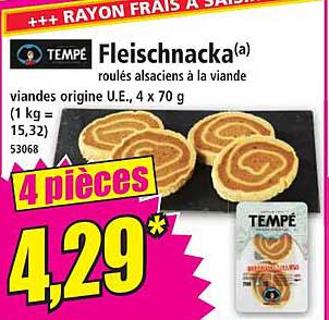 Fleischsnacka(r) roulés alsaciens à la viande