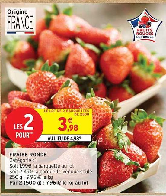 FRAISE RONDE