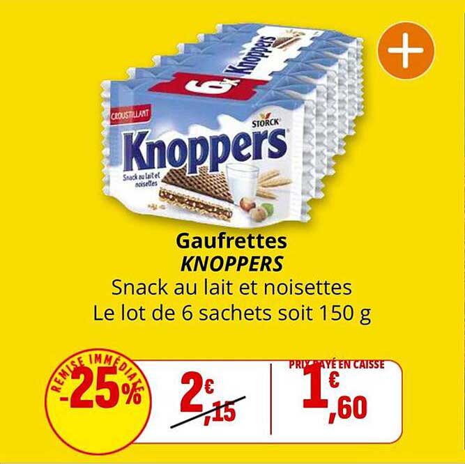 Gaufrettes KNOPPERS