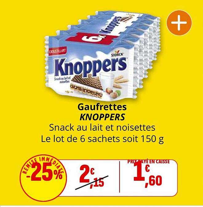 Gaufrettes KNOPPERS