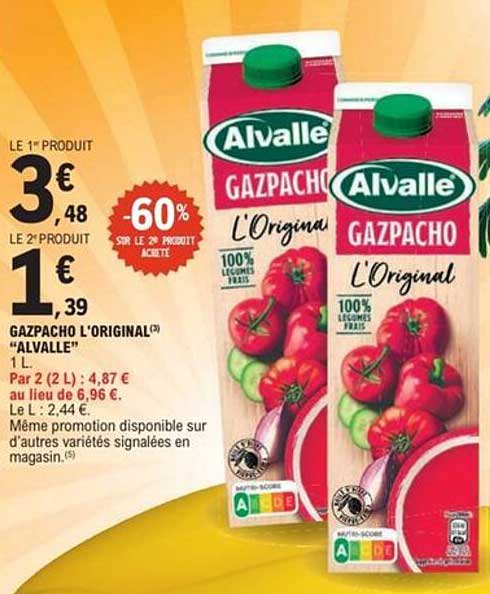 GAZPACHO L'ORIGINAL "ALVALLE"