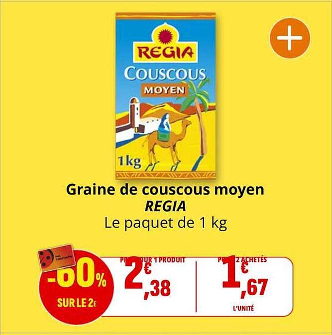 Graine de couscous moyen REGIA