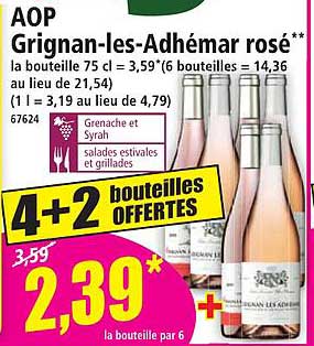 Grignan-les-Adhémar rosé