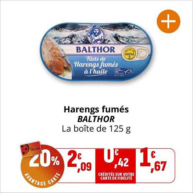Harengs fumés BALTHOR