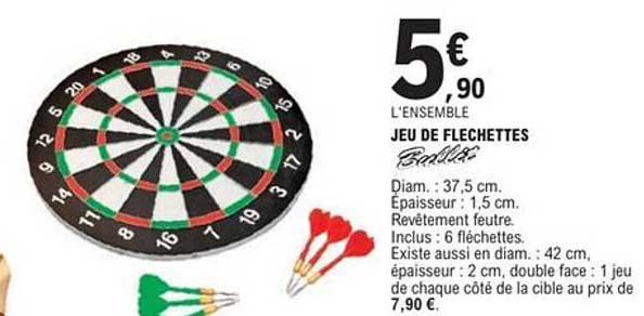 JEU DE FLECHETTES