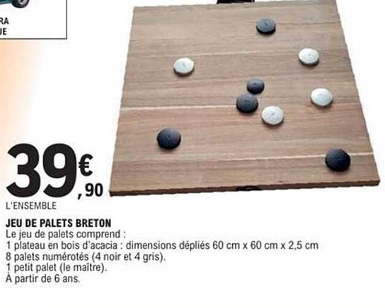 JEU DE PALETS BRETON