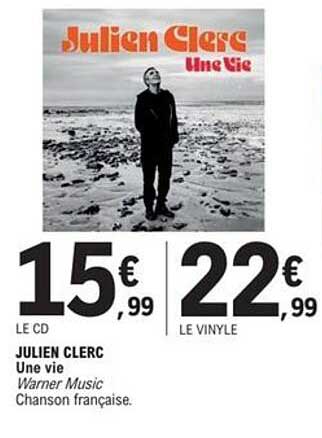 JULIEN CLERC Une vie
