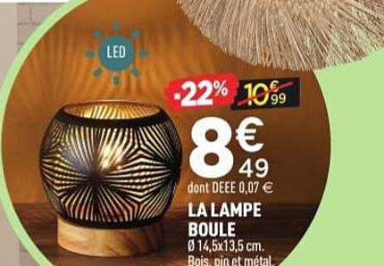 LA LAMPE BOULE