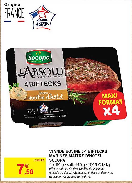 L'Absolu 4 Biftecks façon Maître d'Hôtel