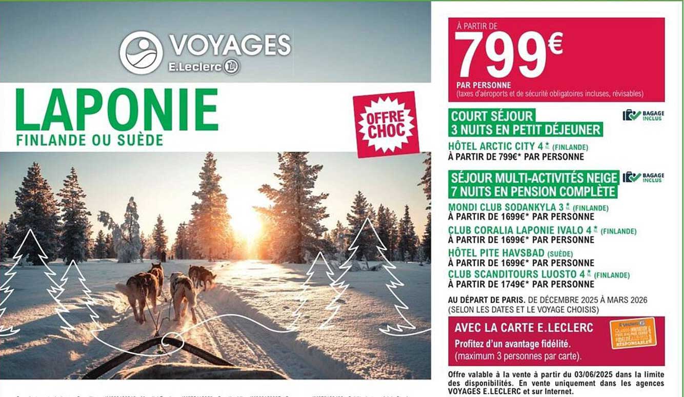 LAPONIE FINLANDE OU SUÈDE