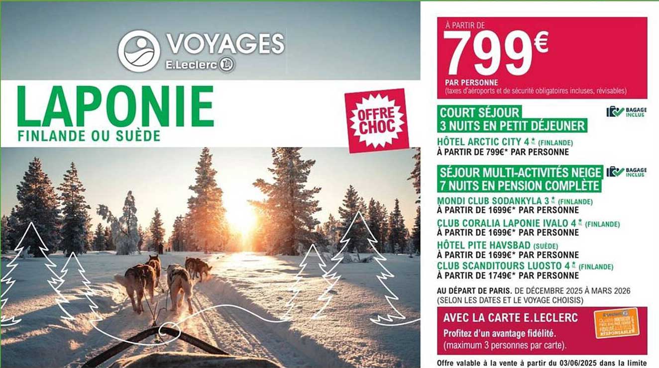 LAPONIE - FINLANDE OU SUÈDE