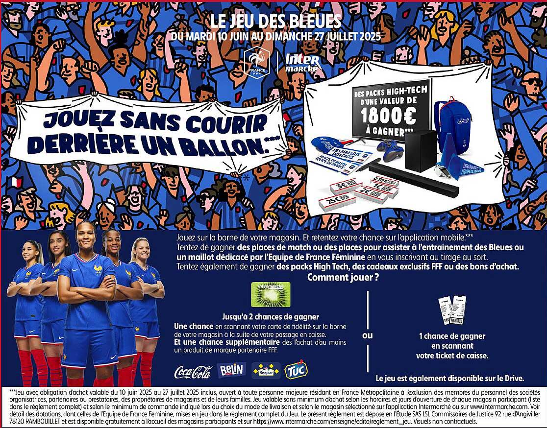 LE JEU DES BLEUES