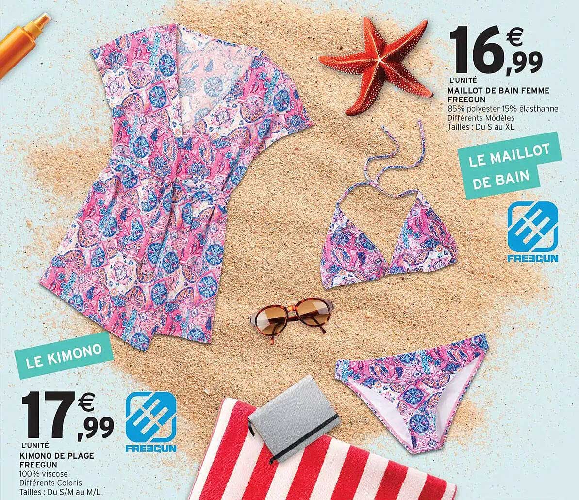 LE MAILLOT DE BAIN FEMME FREEGUN